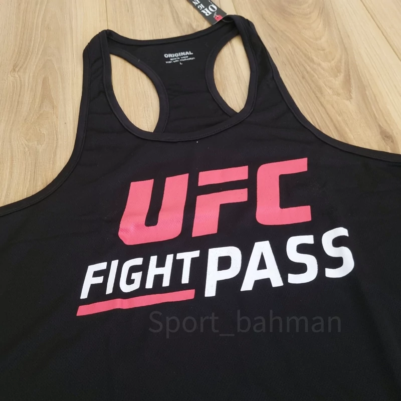 ست رکابی شلوارک بدنسازی UFC FIGHT