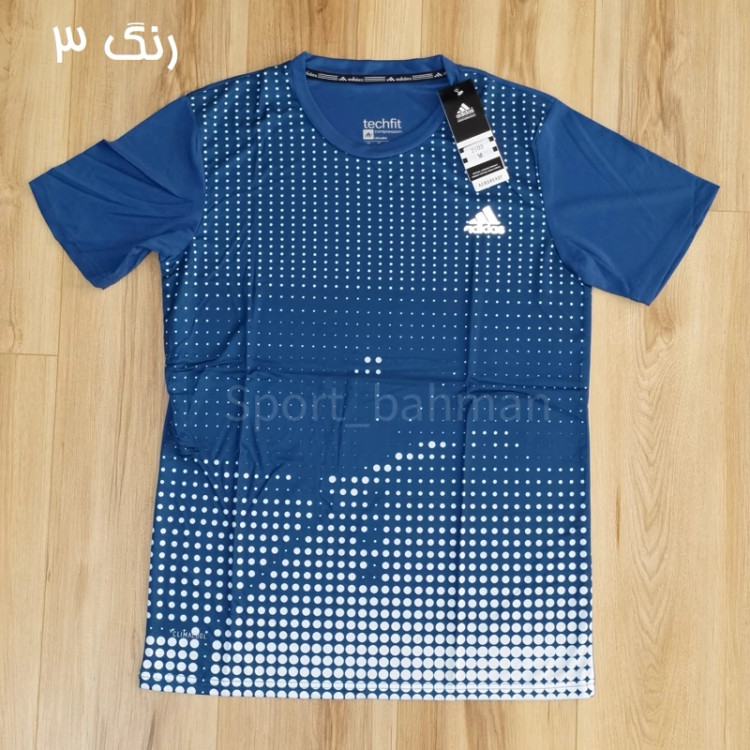 تیشرت مردانه وارداتی جنس فلامنت استرج طرح دار آدیداس