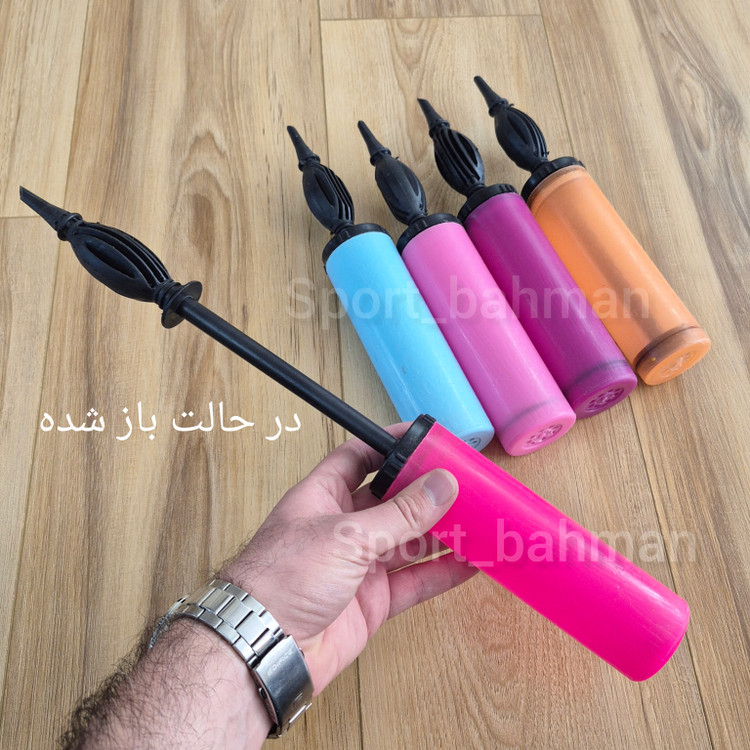 تلمبه توپ ایروبیک و بادکنک