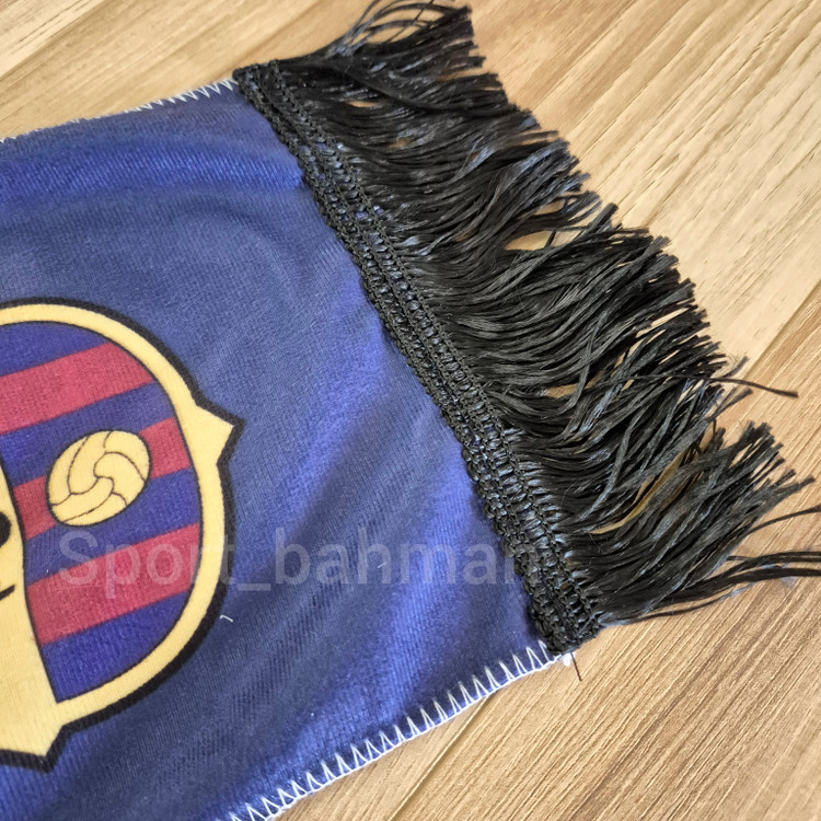 شال هواداری بارسلونا Barcelona پارچه مخملی