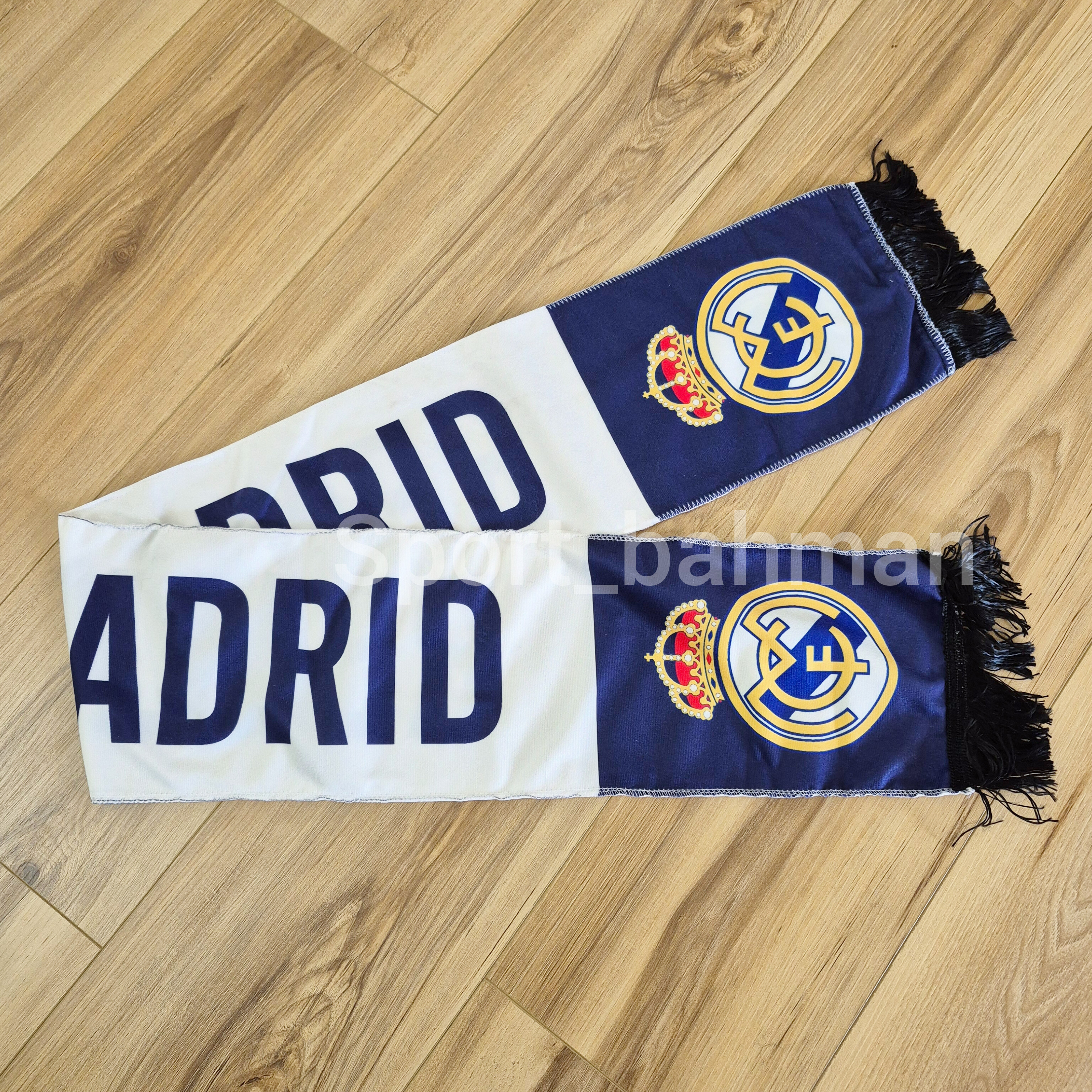 شال هواداری رئال مادرید Real Madrid پارچه مخملی