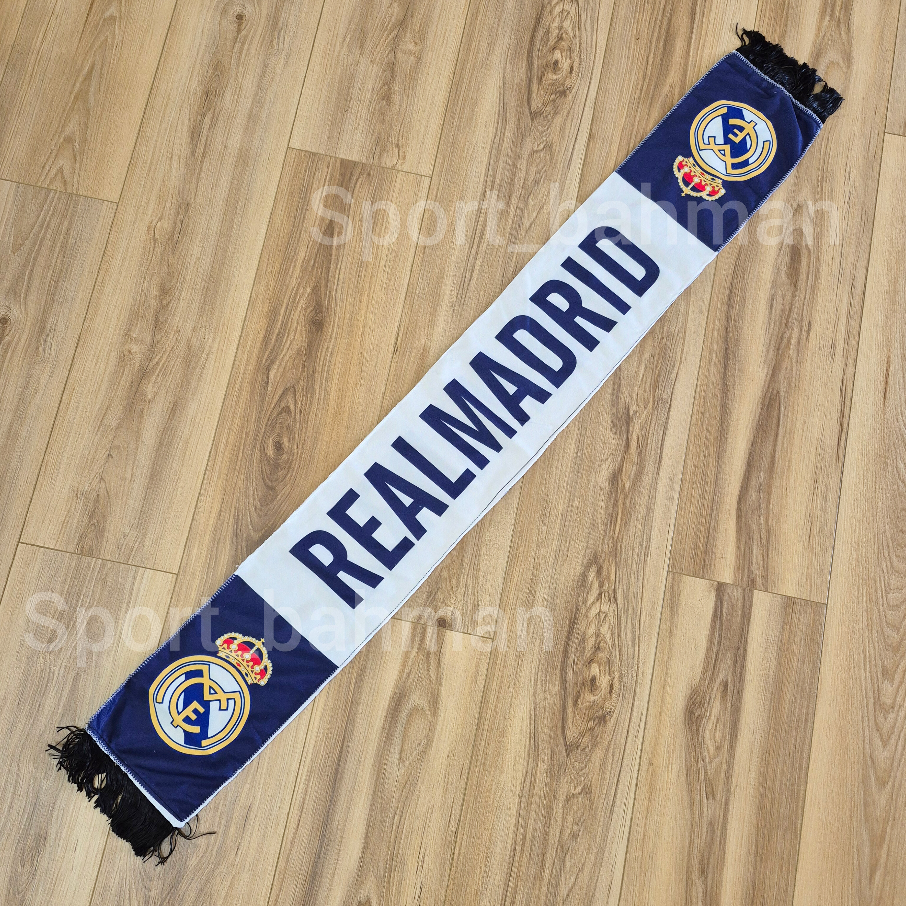 شال هواداری رئال مادرید Real Madrid پارچه مخملی
