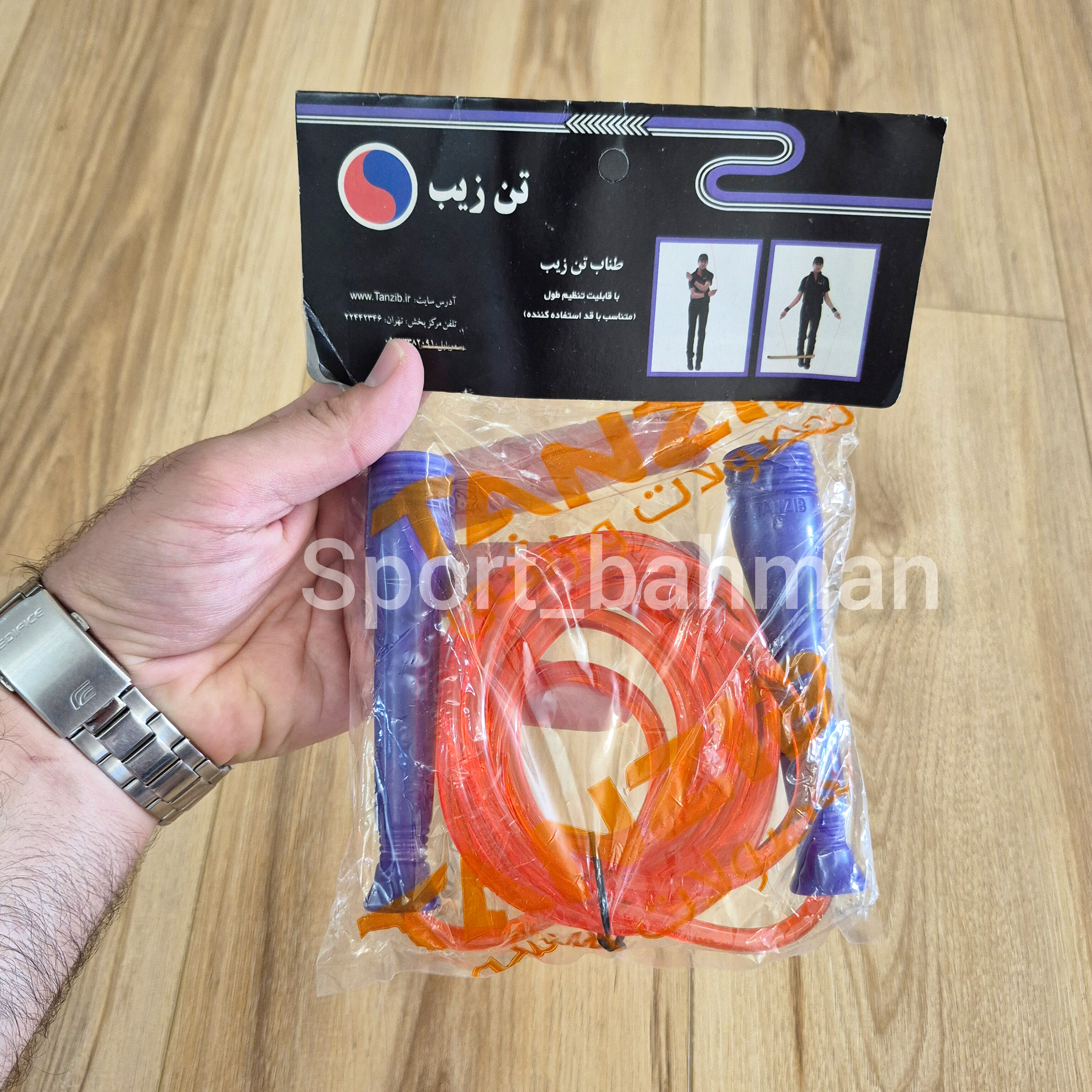 طناب ورزشی تن زیب مدل ژلهای